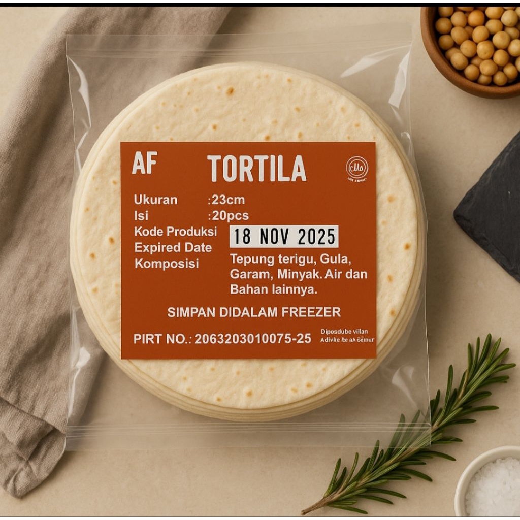 

Kulit Tortilla AF Size 23cm