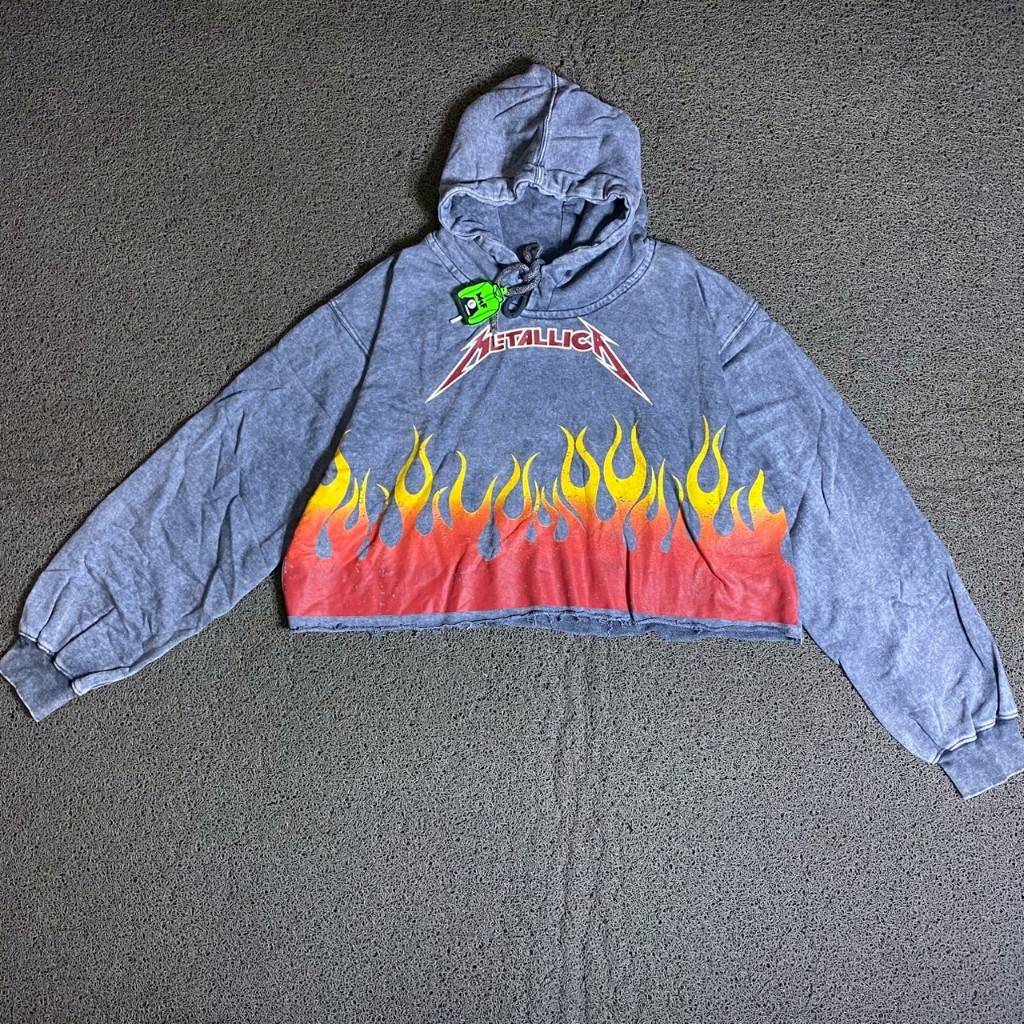 HOODIE OVERSIZE MCF SUPPLY CO ORIGINAL METALLICA TIE DYE