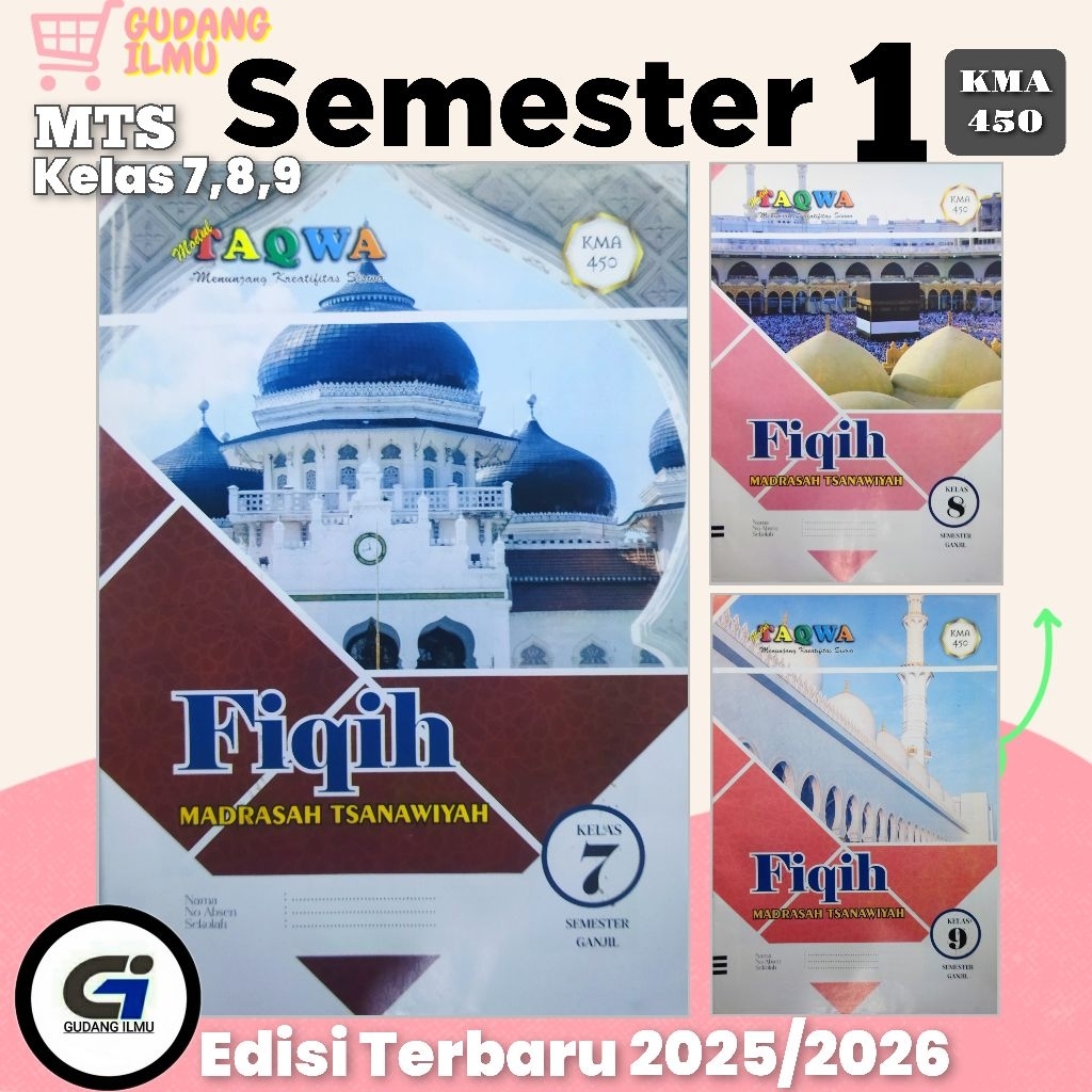 LKS FIKIH/FIQIH MTS KELAS 7 8 9 SEMESTER 1 l Taqwa