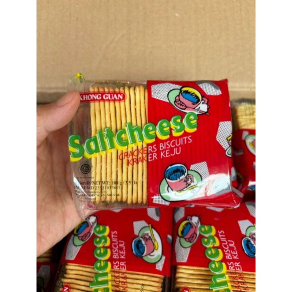 

Khong Guan Biskuit Saltcheese 100 gr