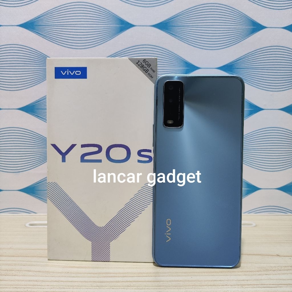 VIVO Y20S 6/128GB SECOND RESMI ORIGINAL
