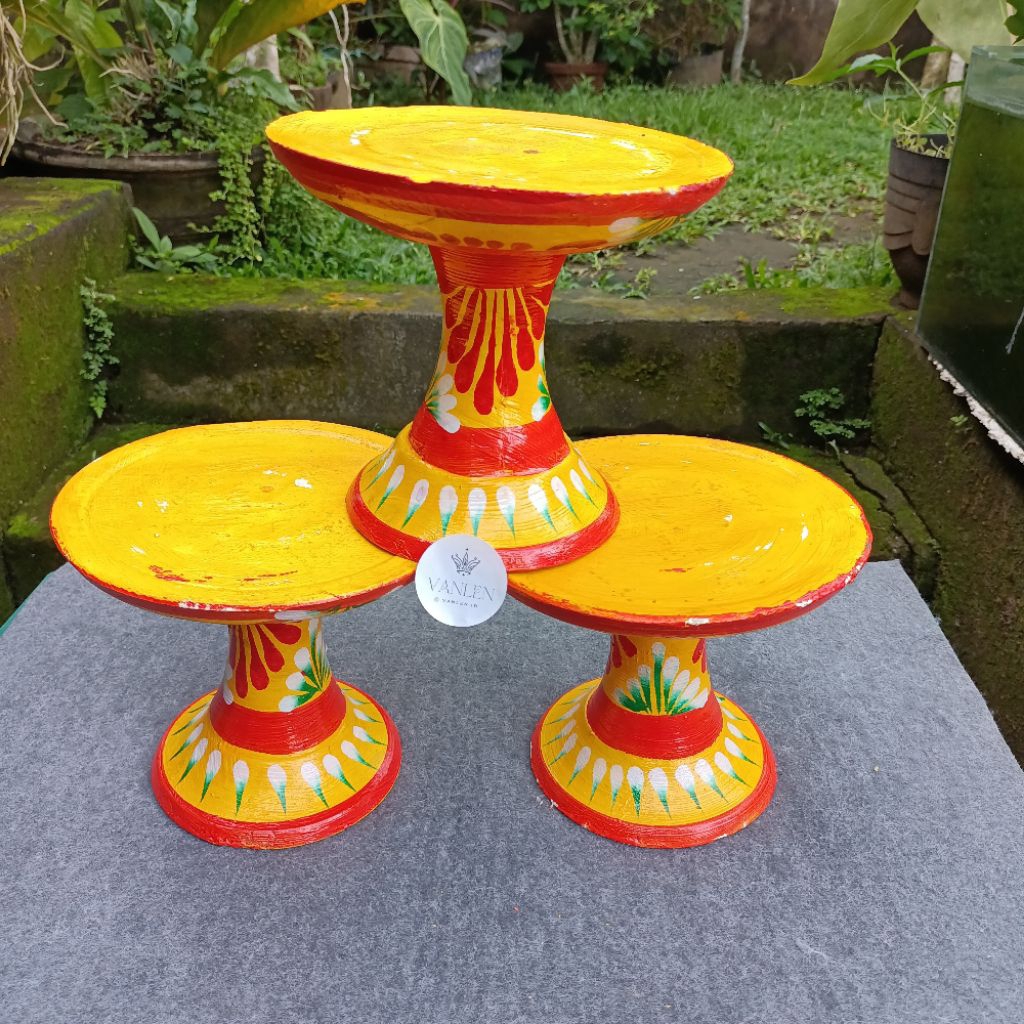 Dulang Kayu Kecil untuk cane/rantasan/taruh di meja/ persembahyangan