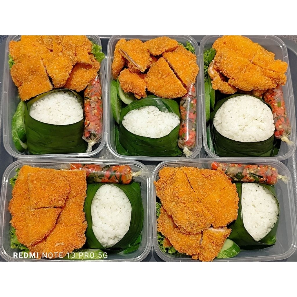 

Nasi + Ayam Katsu + Sambal Matah