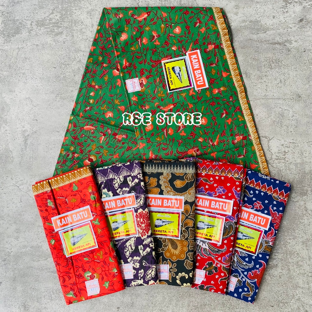 Kain Batik Cap Kereta Api Keliran Kain Batu Kain Panjang Murah Jarik 7 Bulanan