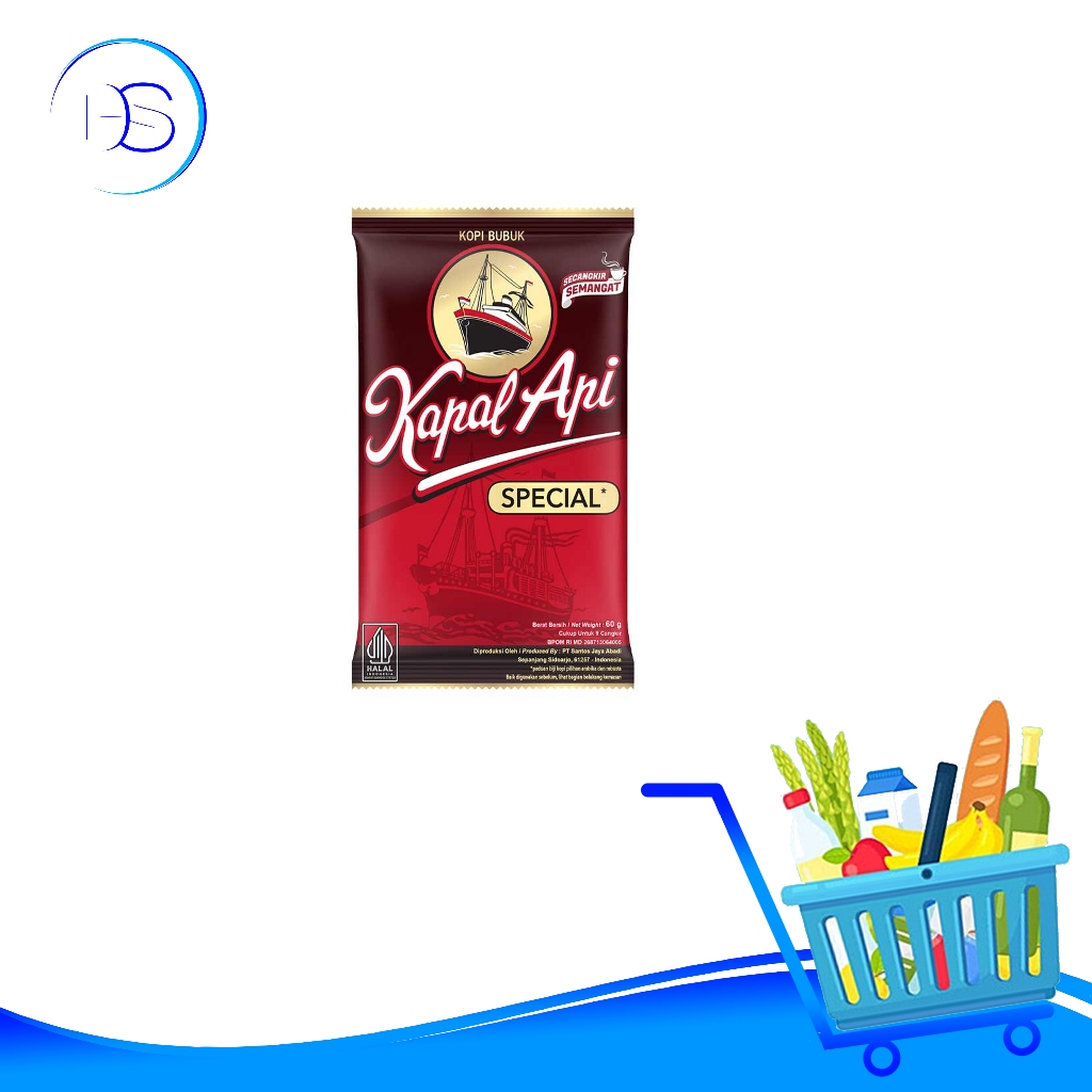 KAPAL API SPECIAL KOPI BUBUK / KAPAL API SPESIAL KOPI BUBUK 60G
