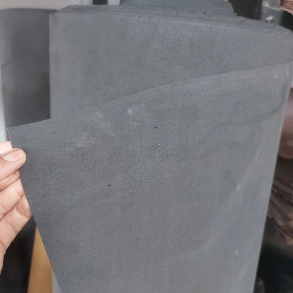 Spon Eva tinggi 160cm Tebal 1mm Hitam / Putih | Busa Ati | Spon Atii