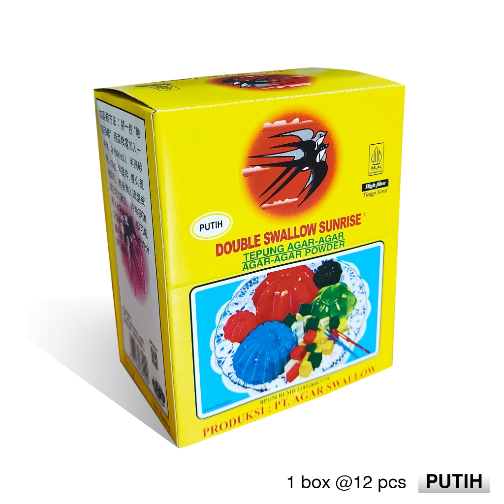 

AGAR SWALLOW SUNRISE 1 Box isi 12pcs/7gr