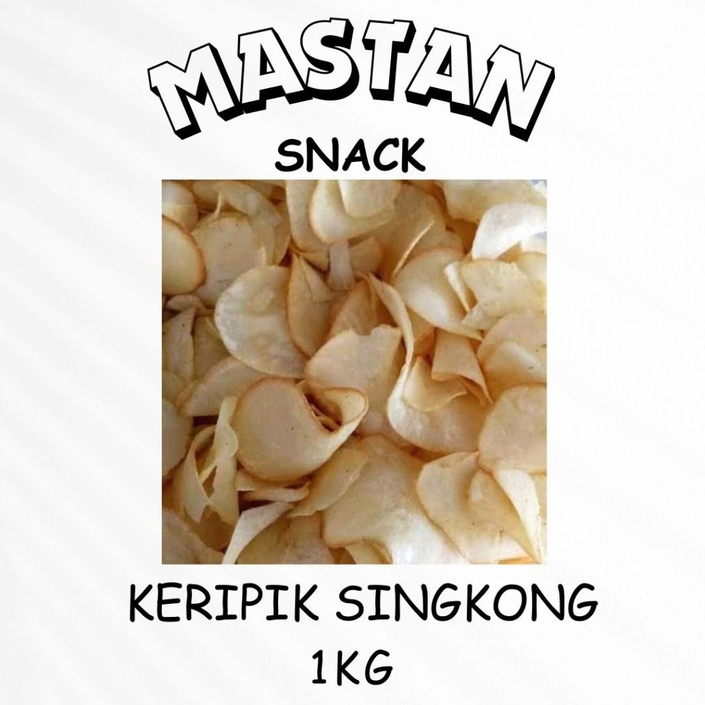 

[1kg] Kripik Keripik Singkong Asin Renyah Camilan Tradisional