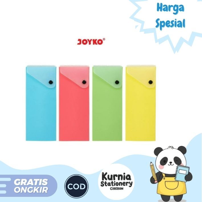 

Joyko Kotak Pensil Plastik Polos / Plastic Pencil Case PC-0719