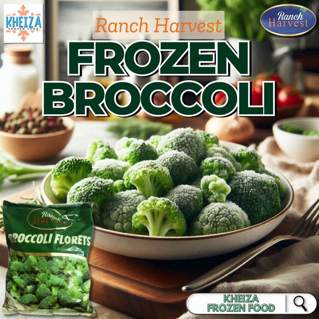 

RANCH HARVEST Sayur Brokoli Beku - Frozen Broccoli - Kheiza Frozen