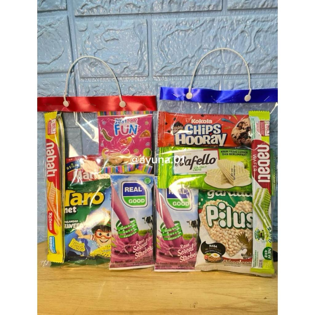 

{ECER} PAKET SNACK ULANG TAHUN ANAK / PAKET SNACK MURAH / HAMPERS ULANG TAHUN ANAK / MINI GIFT SNACK ULANG TAHUN / BINGKISAN SNACK ULANG TAHUN MURAH