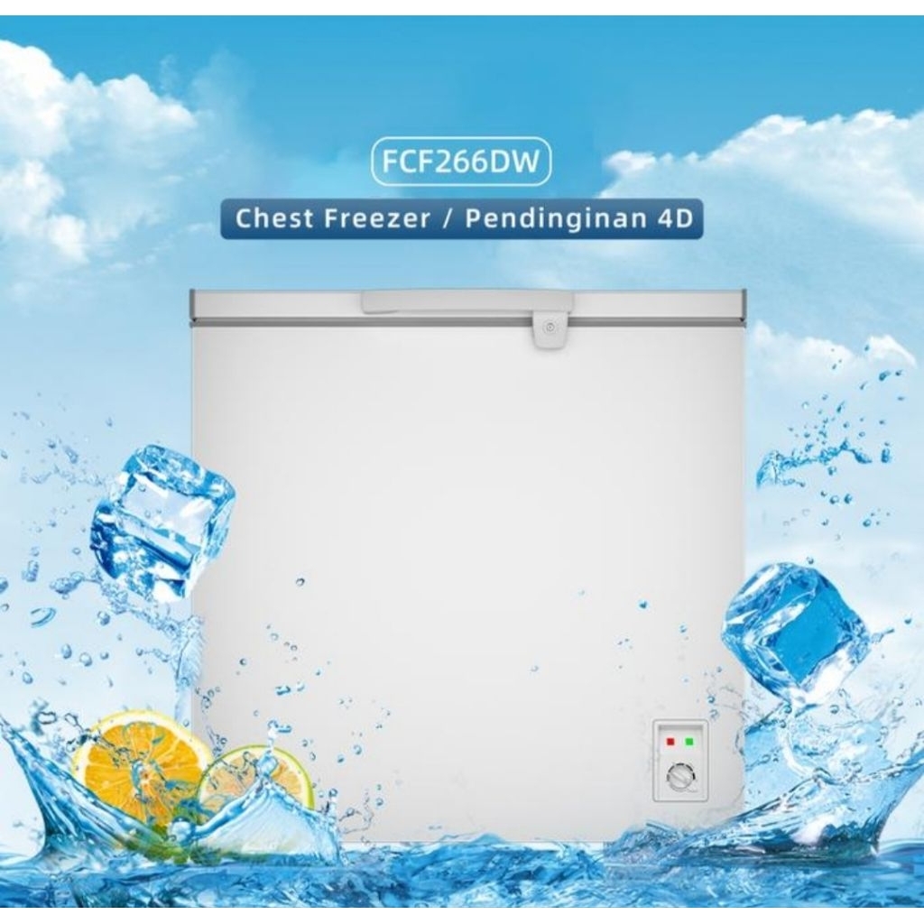 BOX FREEZER CHANGHONG 200 LITER FCF266DW CHEST FREEZER