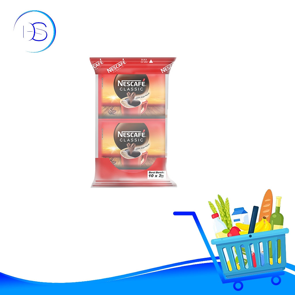 

NESCAFE CLASSIC KOPI INSTANT 10x2G