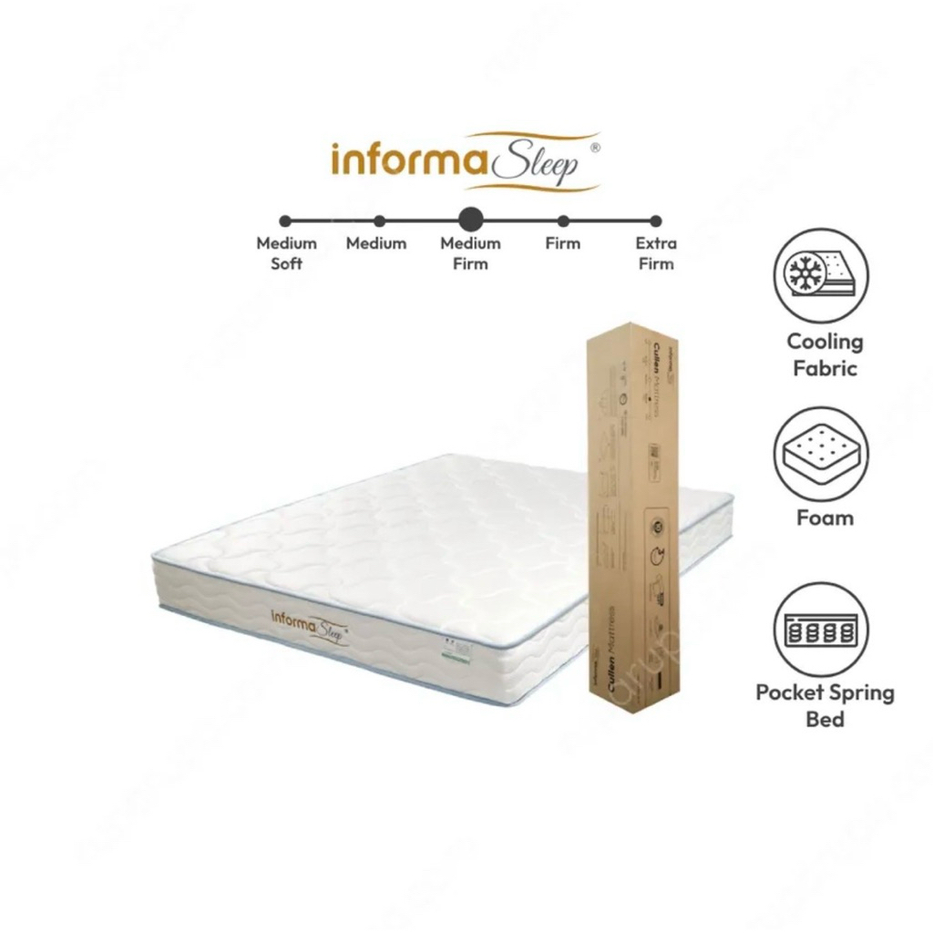 SOLD | TERJUAL | CULLEN MATTRESS Informa Sleep Spring Pocket 160X200X20 CM (Spring Bed/Kasur)