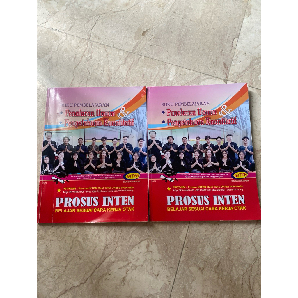 BUKU PU PK INTEN PRELOVED