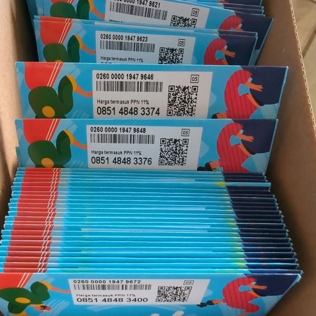 M) Nomor Cantik By.U Bonus kuota 3GB