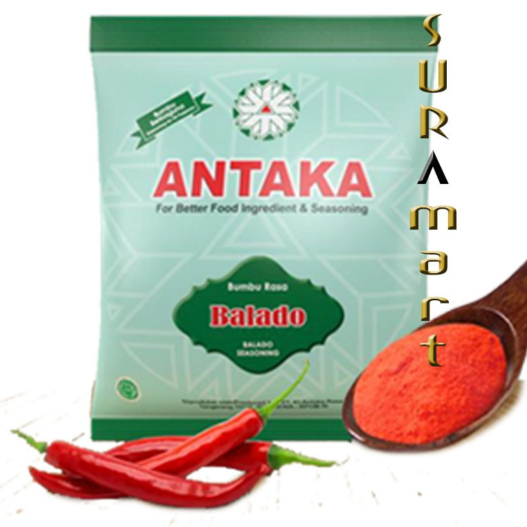 

(100 gr) ANTAKA Bumbu Instant BALADO Penyedap Rasa Untuk Tahu Crispy Maupun Kentang Krispy
