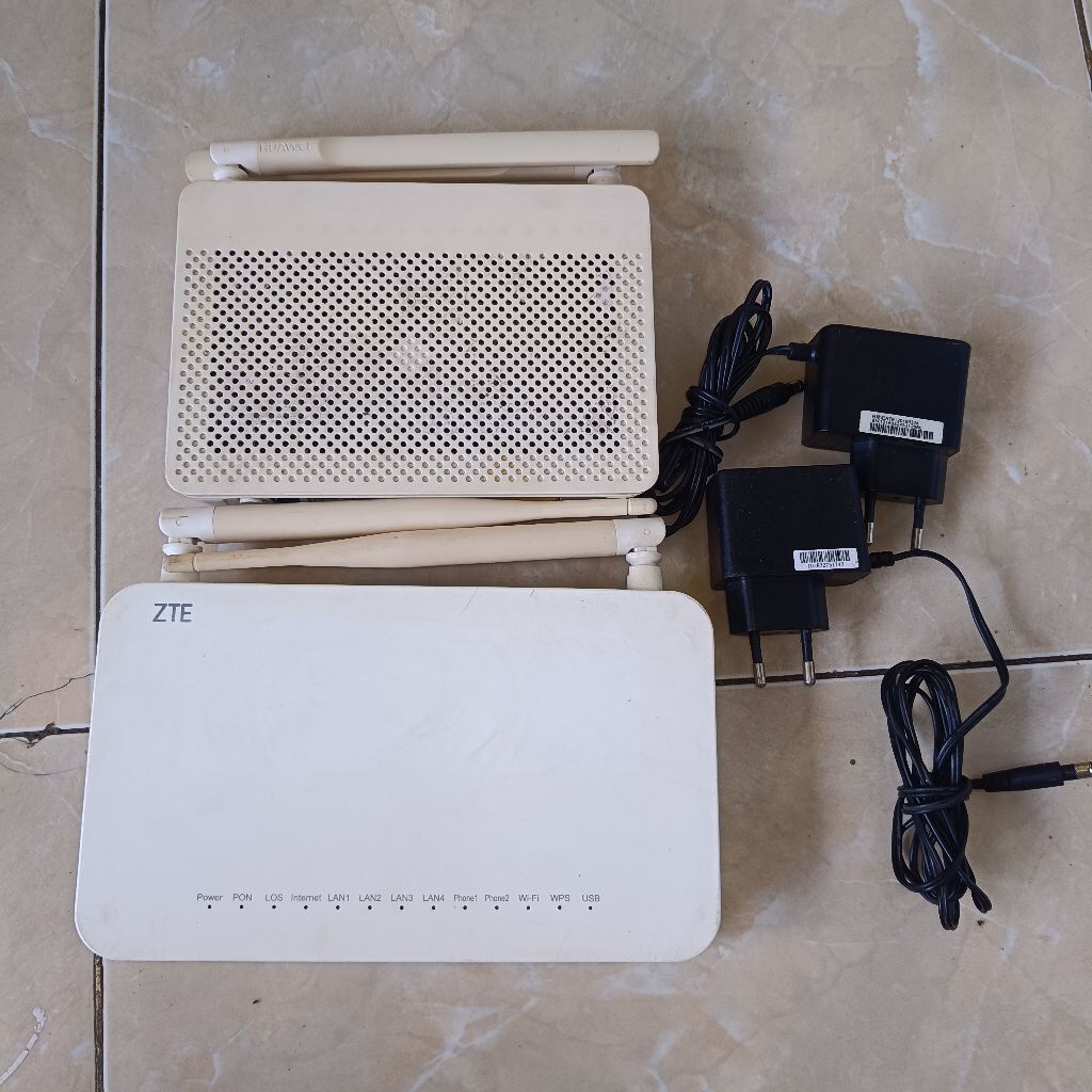 borongan ZTE F609 V3 + HUAWEI HG8245H5