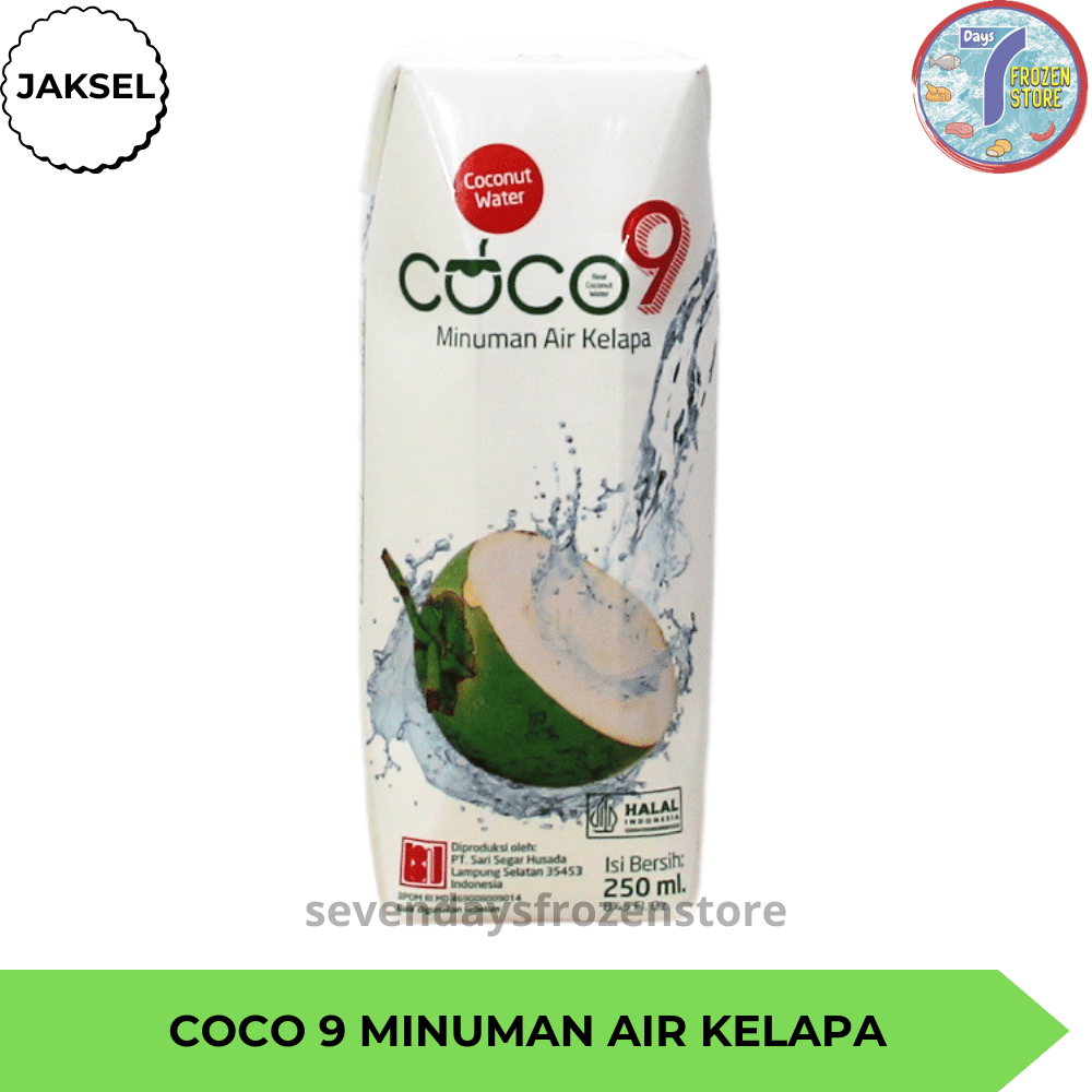 

Coco 9 Minuman Air Kelapa Coconut Water 250 ml