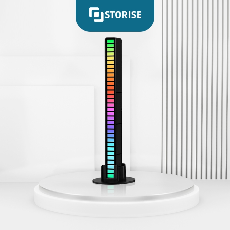 STORISE Lampu Musik LED RGB Sound Control Bar Strip Sensor Suara untuk Dekorasi dan Atmosfer Ruangan
