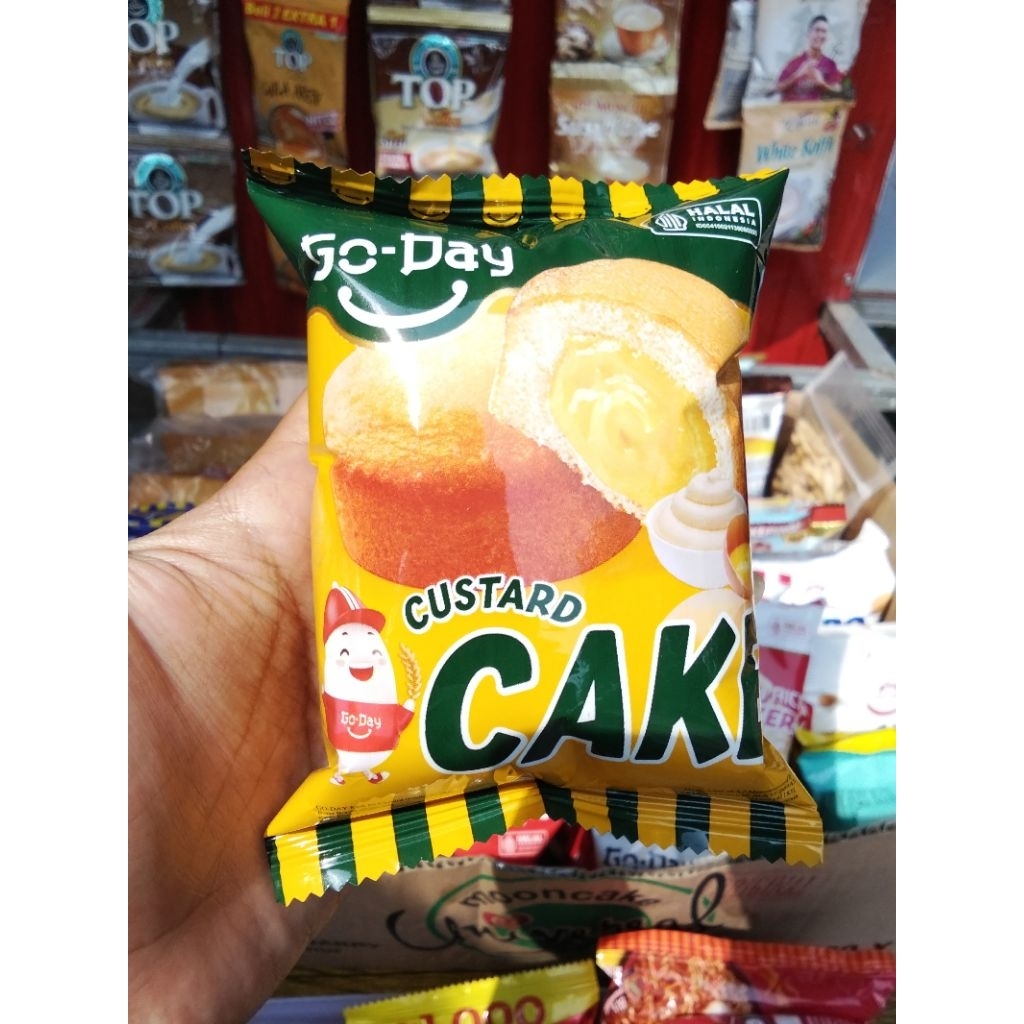 

cake Go day custard