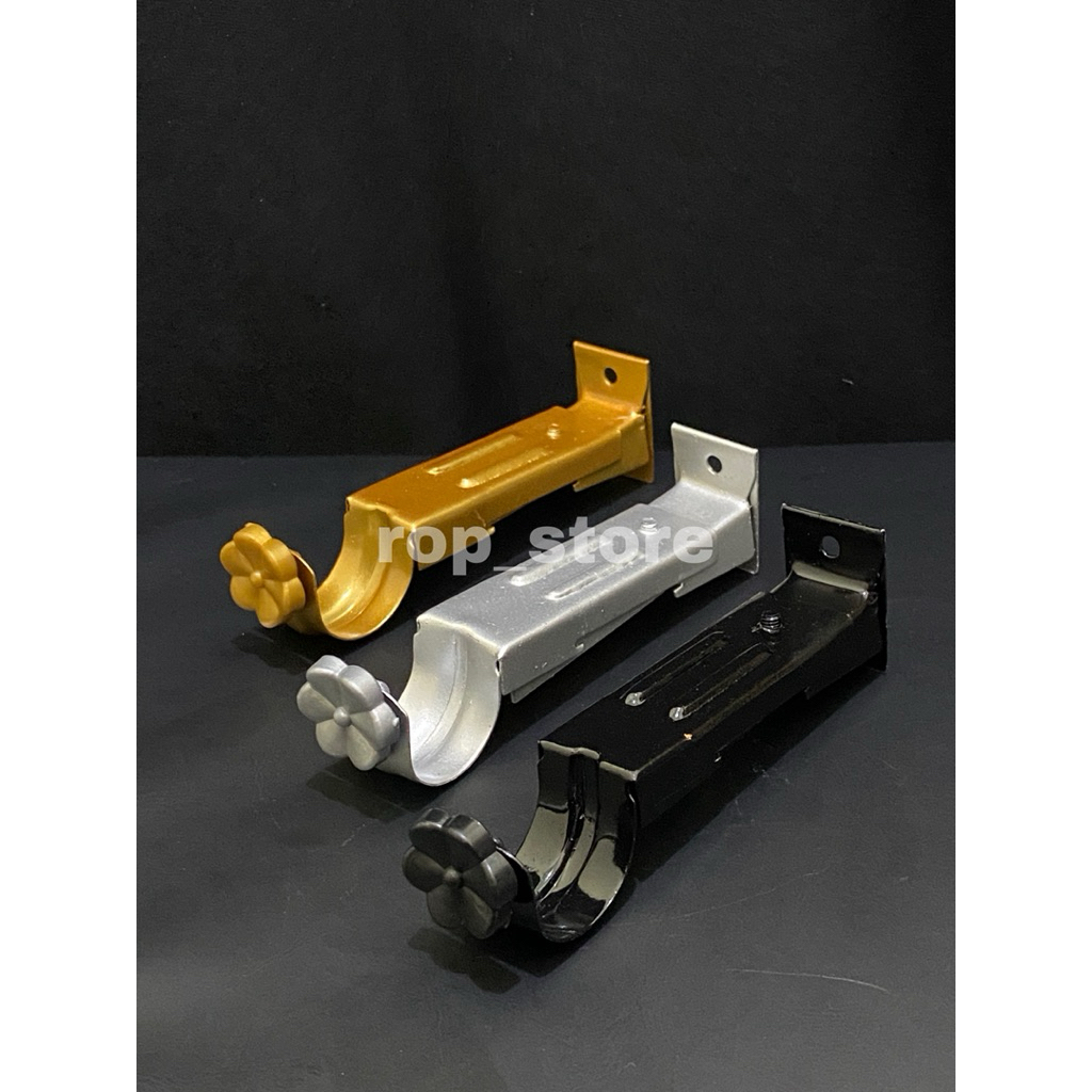 bracket gorden/ penyangga gorden/ kaki gorden