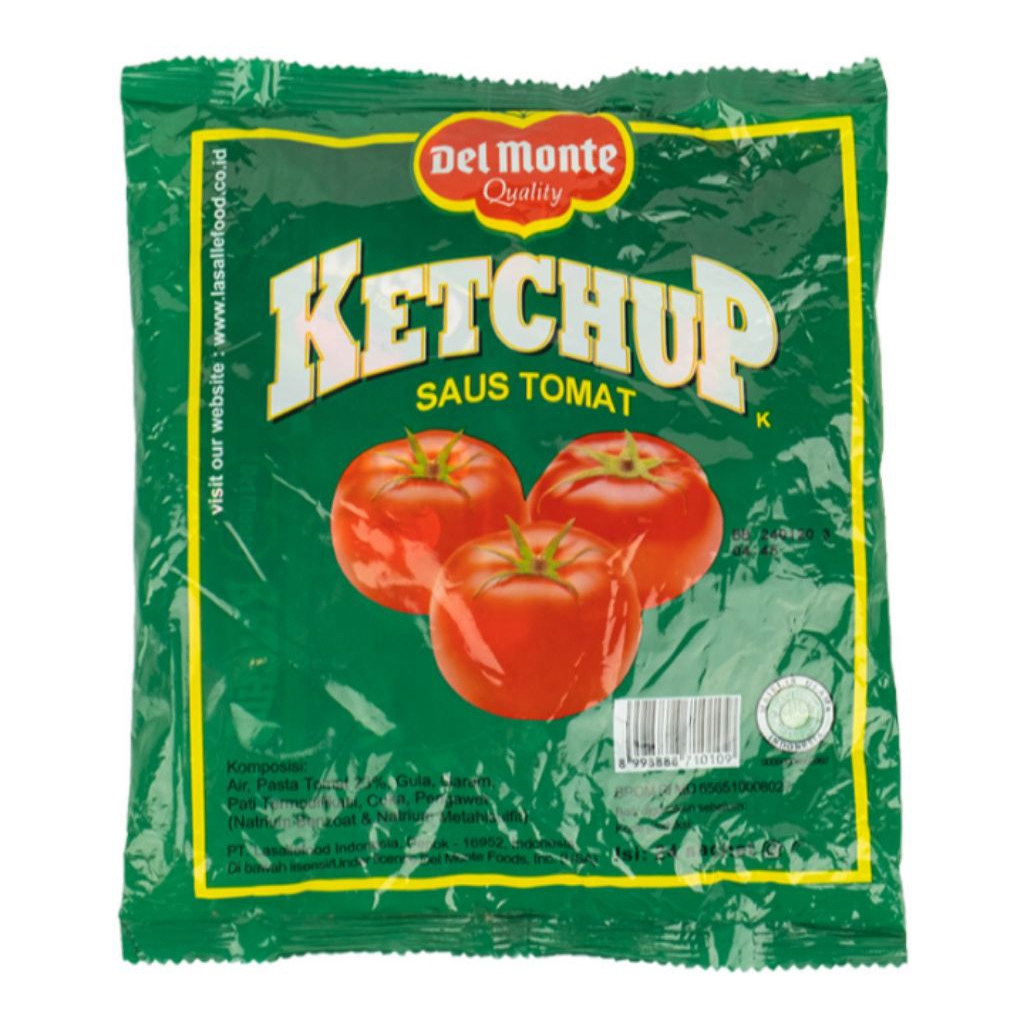 

Del Monte Ketchup Saus Tomat Bag 24 x 8 g