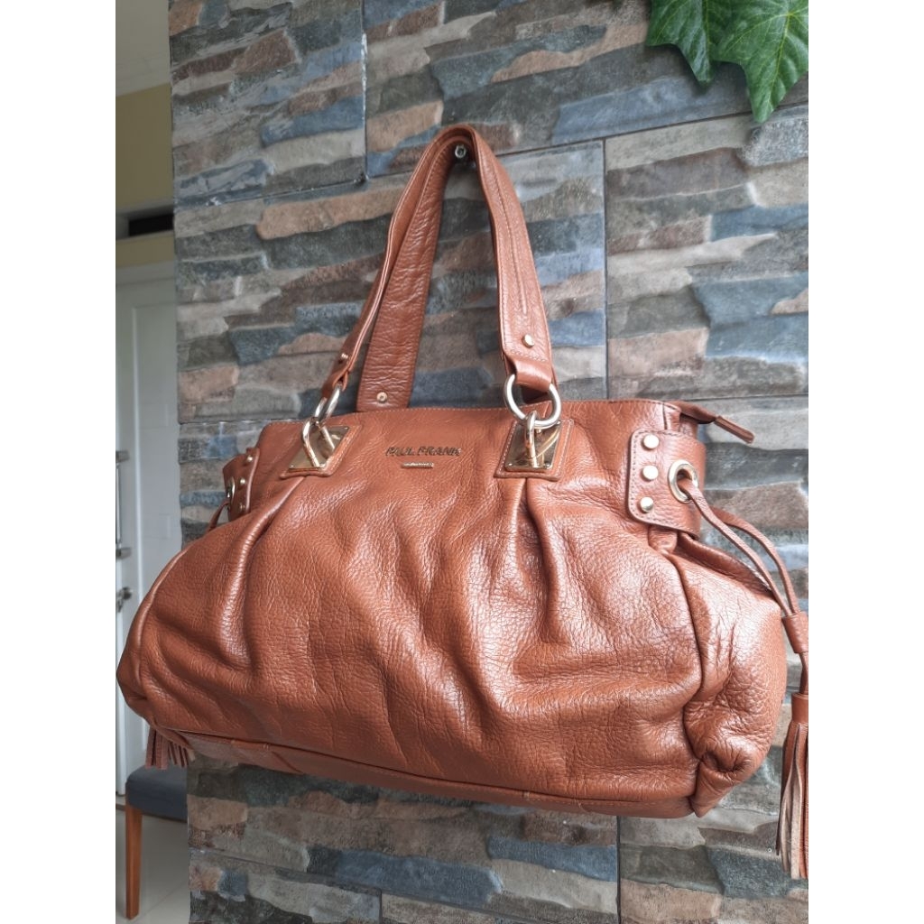 PAUL FRANK Totebag Cokelat - TAS PRELOVED
