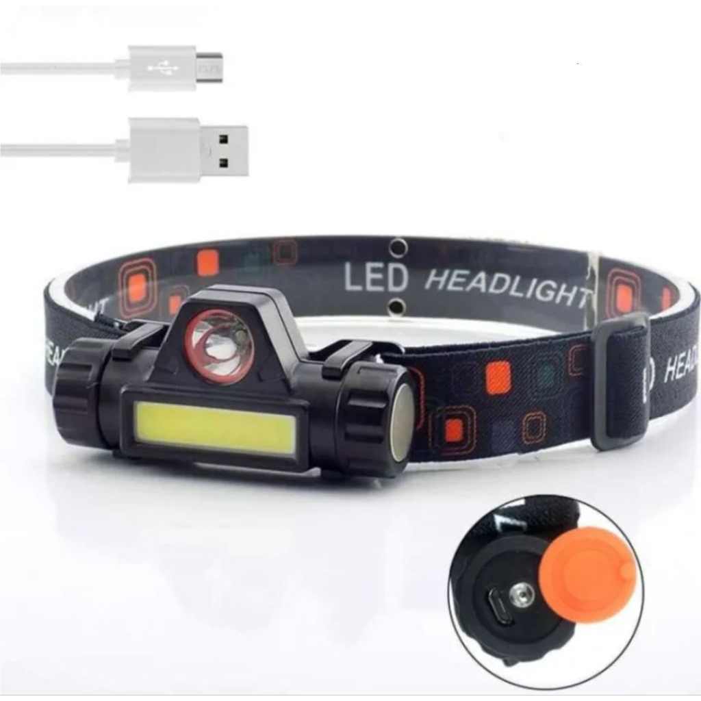 Senter kepala led model cas #