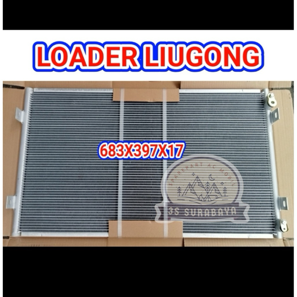 Kondensor loader Liugong Condensor Ac mobil (Baru/New) Alat berat