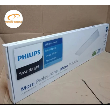 Philips lampu panel led slim smartbright 30x120 40W 40 Watt natural white / white