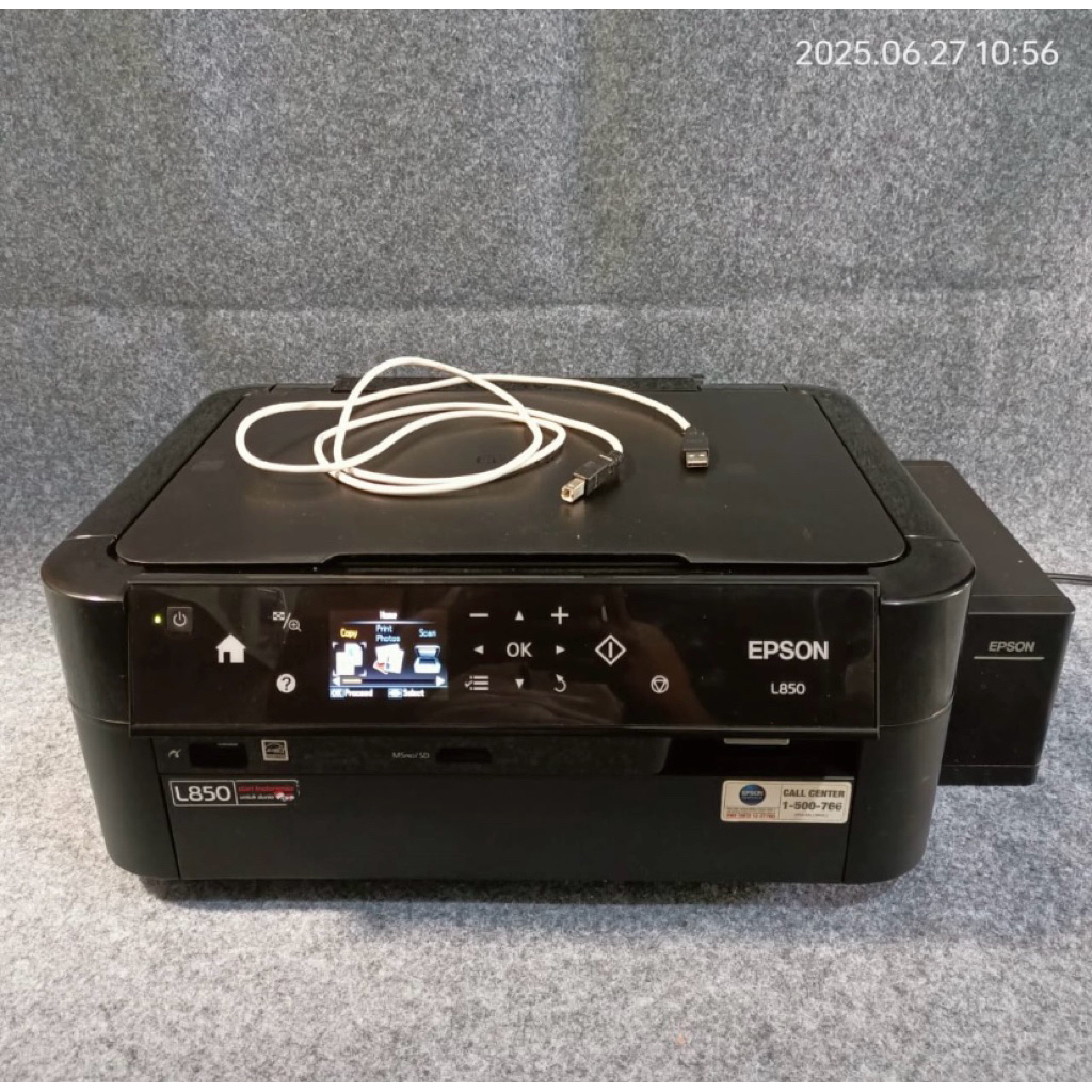 Epson L850 printer id card/cd card printer 6 warna