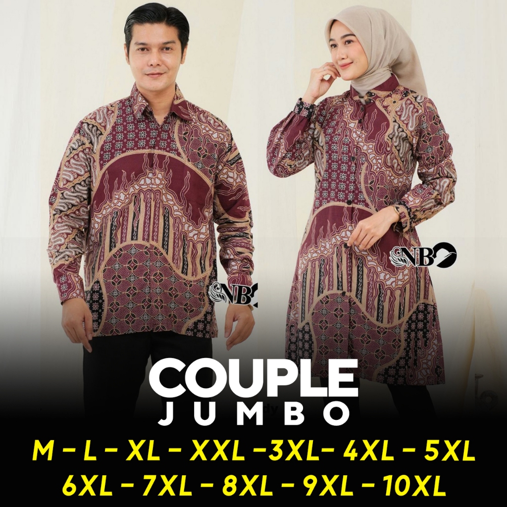 COUPLE - COUPLE BATIK JUMBO - TUNIK COUPLE JUMBO - BATIK JUMBO - BATIK COUPLE JUMBO- BATIK COUPLE MO