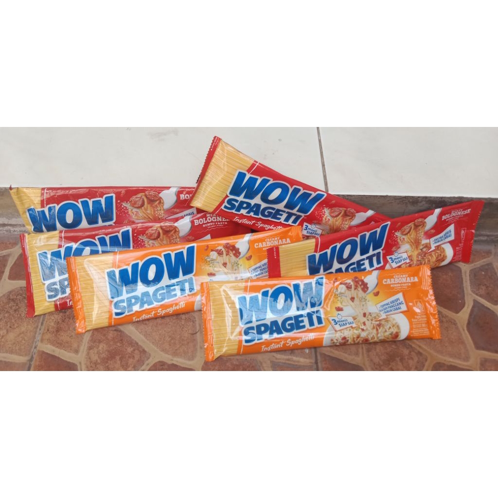 

WOW SPAGETI Instant 2 Varian Rasa