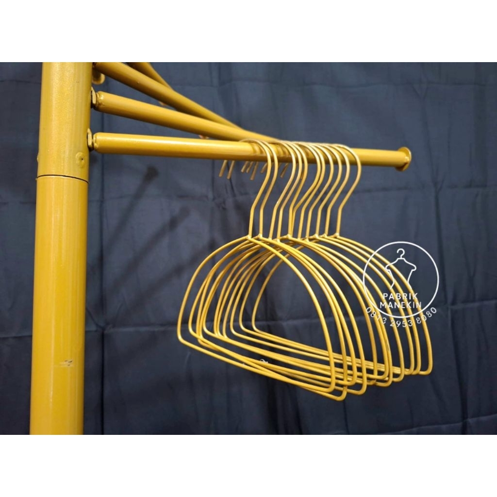 hanger besi/hanger hijab/hanger oval/hanger segi empat/hanger pashmina/gantungan hijab