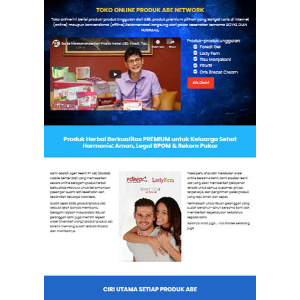 Template Landing Page Blogger – Siap Pakai, Tanpa Hosting