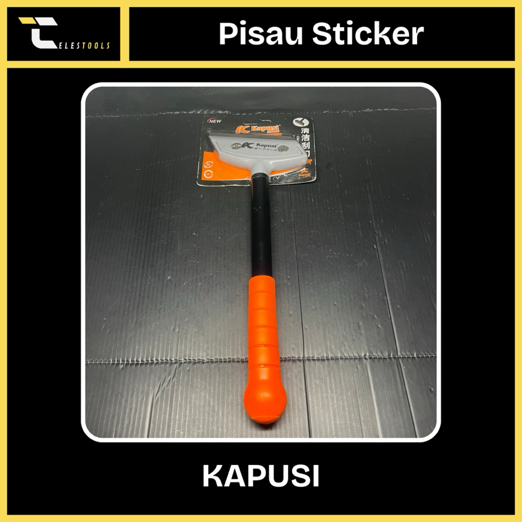

Pisau Kupas Stiker Dinding KAPUSI Refillable
