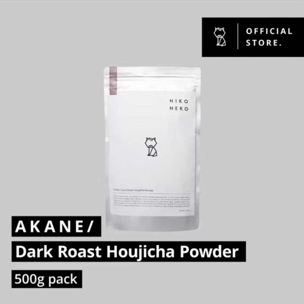 

Niko Neko Matcha - Akane Dark Roast Houjicha Powder 500gr