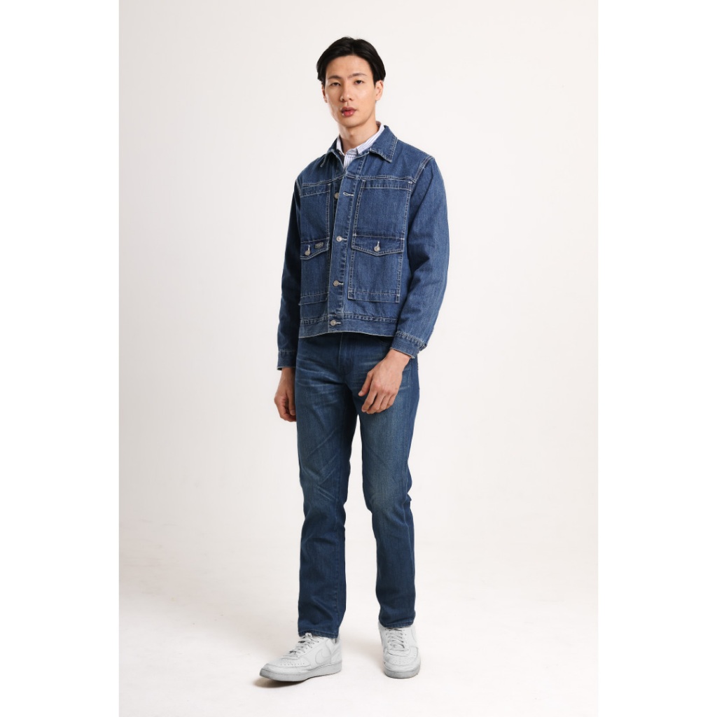 Best Deals Used 1968 - Arkana Jaket Jeans Trucker Pria