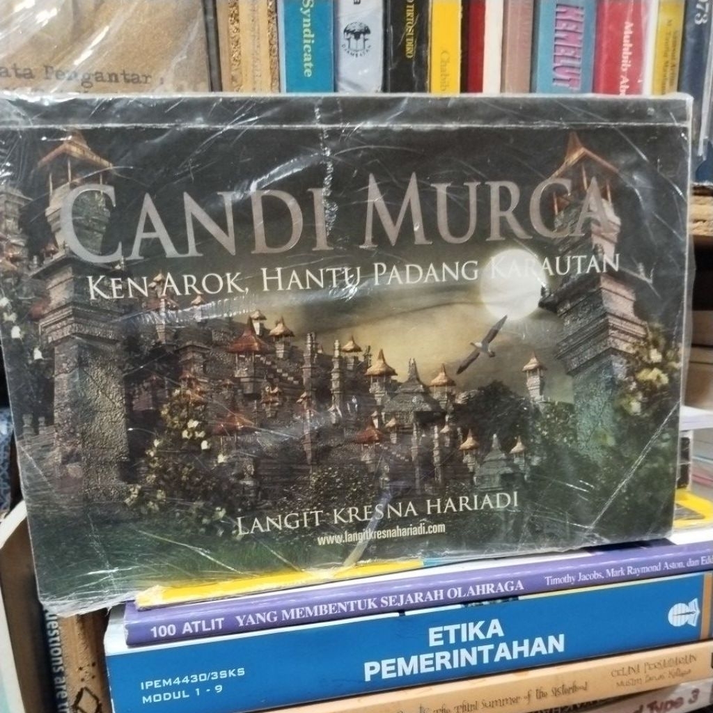 BUKU ORIGINAL CANDI MURCA KEN AROK, HANTU PADANG KARAUTAN
