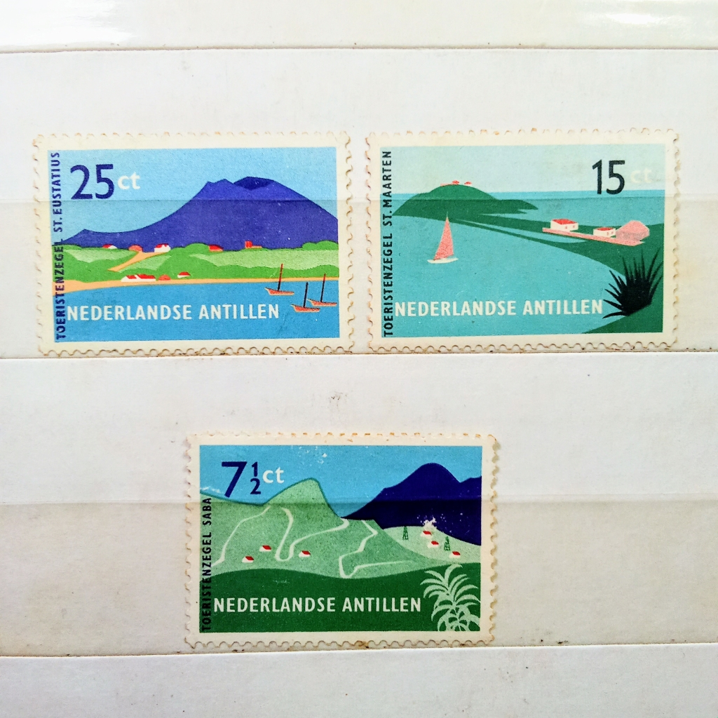 

Prangko Koleksi Filateli Antillen Belanda 1960 Toeristenzegel