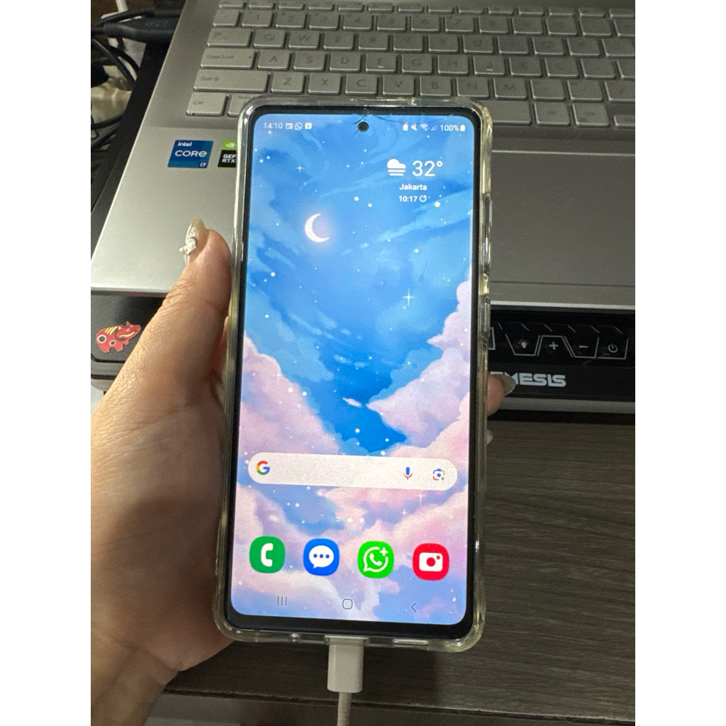 preloved second hp samsung S20 FE garansi resmi