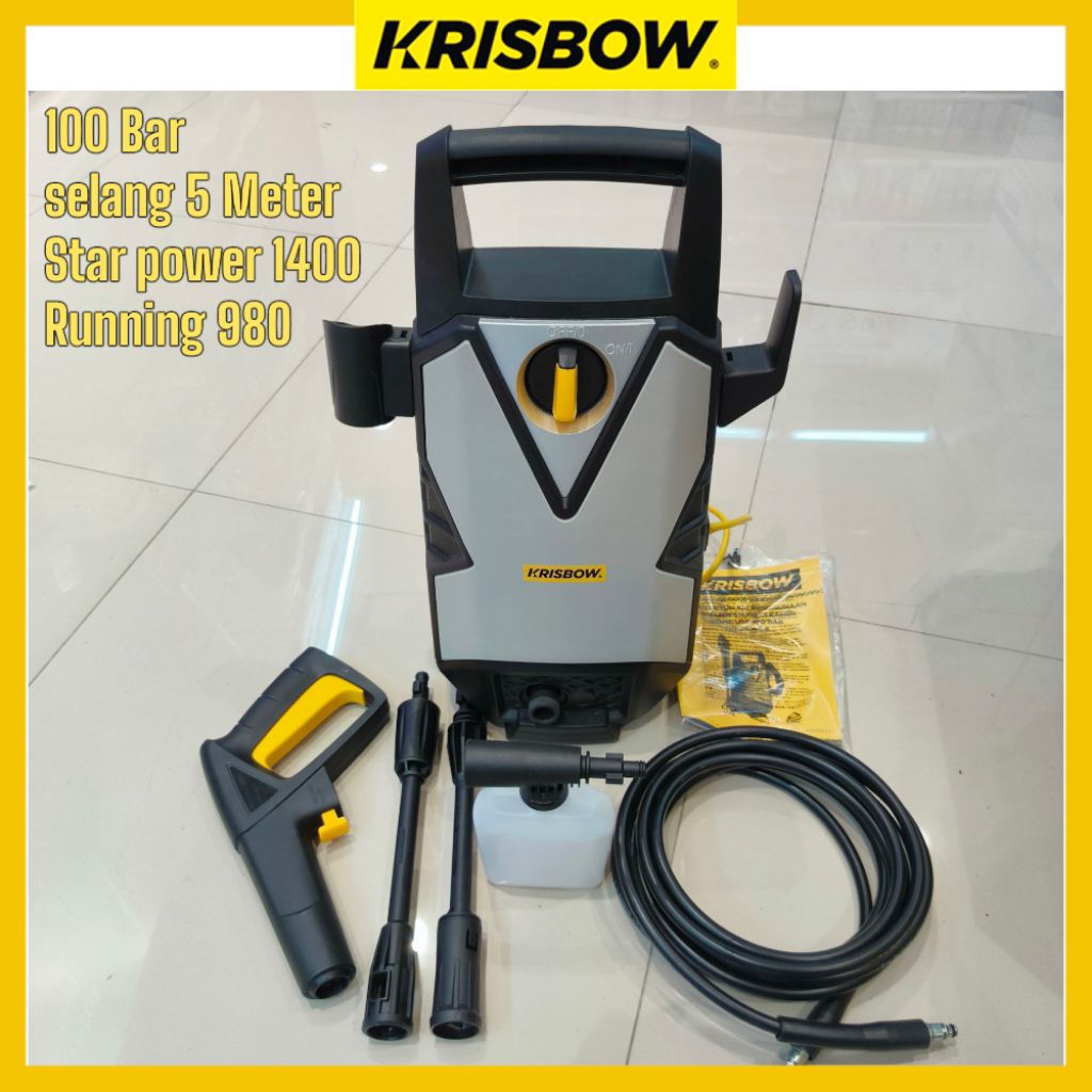 KRISBOW HIGH PRESSURE 100 BAR ORIGINAL / JET CLEANER KRISBOW 100 BAR