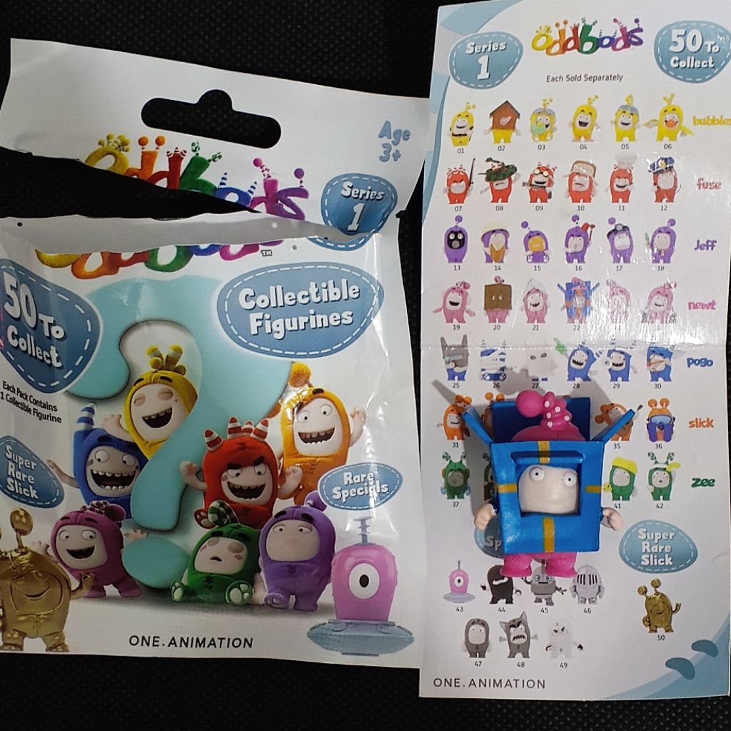 Oddbods Collectible Figurine Series 1 Newt No 22 LOOSE ORIGINAL