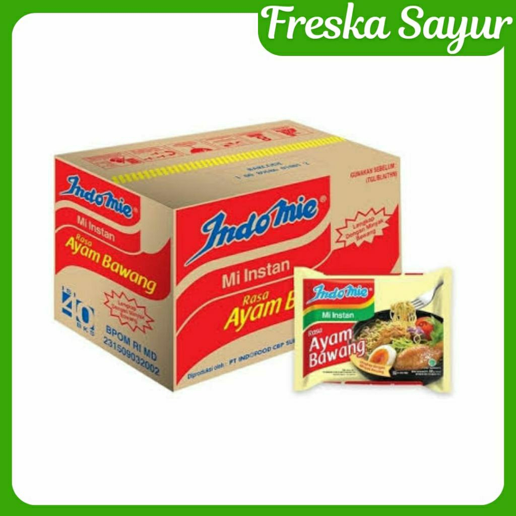 

Indomie Instan Ayam Bawang 1 Dus
