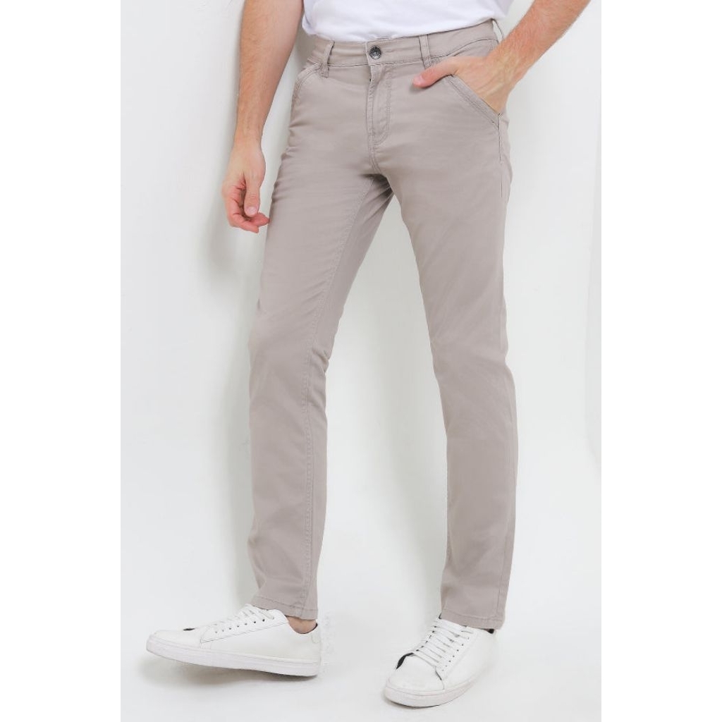 305 CARDINAL CELANA PANJANG JEANS CHINOS KATUN CREAM PRIA DEWASA CBUBA00120B 222796