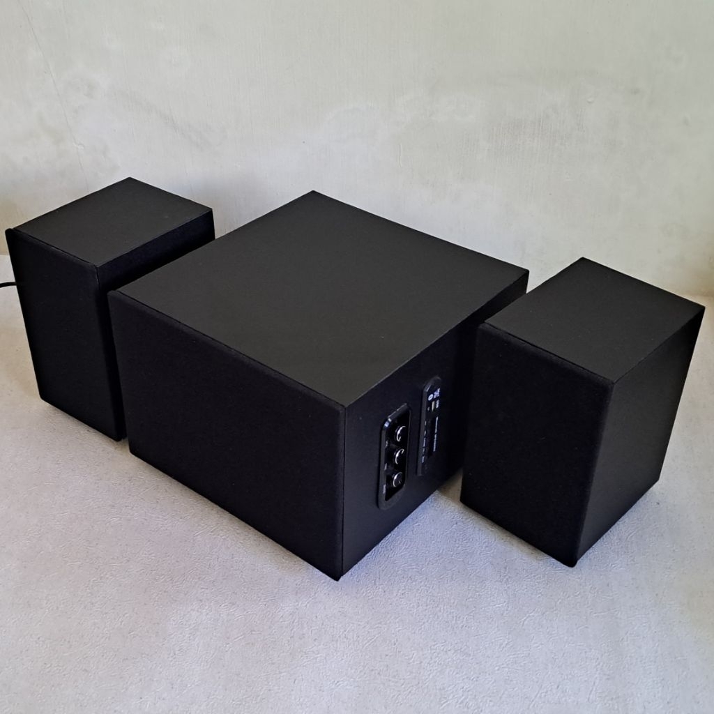 Speaker Aktif 2.1 Simbadda CST 8200 Modifikasi Box MP3 Bluetooth