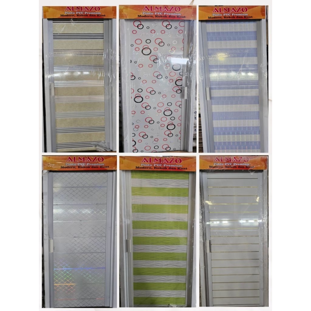 PINTU KAMAR MANDI PVC MINIMALIS