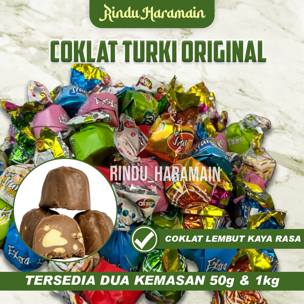 

Coklat Asli Turkey Original | Super mix Choco Oleh Oleh Haji Umroh 100% Original