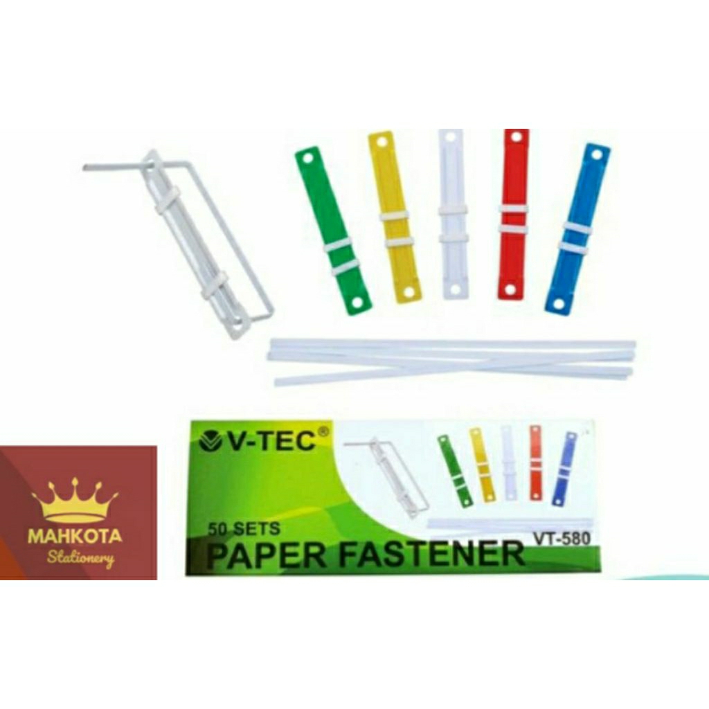 

Paper Fastener VTECH PF-580 Warna dan Putih